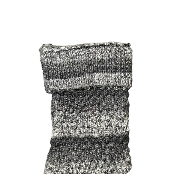 Ugg Cresthaven Nubuck wedge Knit Leather Leg Warmer Sock Boots Size Women 7 - Picture 6 of 9